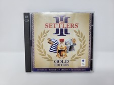 The Settlers 3 Gold Edition PC CD ROM Original 1999 Win 95 Jewel Case Rare picture