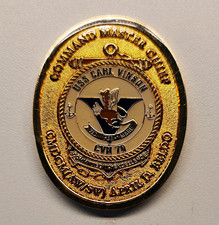 US Navy Command Master Chief USS Carl Vinson CVN-70 Militaria Challenge Coin picture