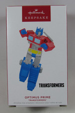 2022 HALLMARK KEEPSAKE TRANSFORMERS OPTIMUS PRIME ORNAMENT NEW IN BOX P picture
