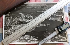 WWII SYDNEY HARBOUR LARGE AERIAL PHOTOGRAPH. ASSOCIATED PRESS. SEE DESCRIPTION. picture