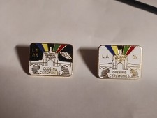 1984 Olympic Games Los Angeles Lapel Pin Closing/opening Ceremonies Brand new picture