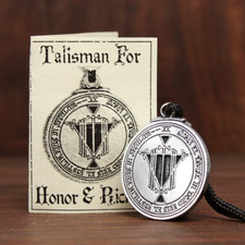 Talisman Honor & Riches Pendant Solomon Seal Amulet Hermetic kabbalah Jewelry picture