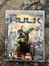 The Incredible Hulk PS3 Video Game (PlayStation 3, 2008) CIB Complete w/ Manual picture