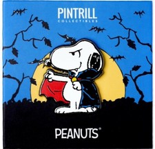 ⚡RARE⚡ PINTRILL x PEANUTS Dracula Snoopy Pin *BRAND NEW* LIMITED EDITION 🎃 picture