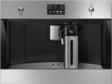 Smeg CMSU4303X 24 Inch Built-In Fully Automatic Coffee Machine with Milk Frother picture