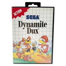 Dynamite Dux (Sega Master System, 1989) CIB Complete with Manual - Tested picture