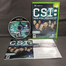 CSI Crime Scene Investigation Microsoft Xbox Game CIB M Ubisoft picture
