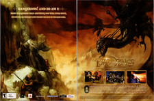 Lord of the Rings Fellowship Vintage PS2 Xbox GBA Game Print Ad 2002 Poster picture