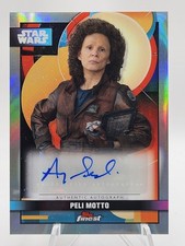 2025 Topps Star Wars Smugglers Outpost #FA-MS Peli Motto Finest Amy Sedaris Auto picture