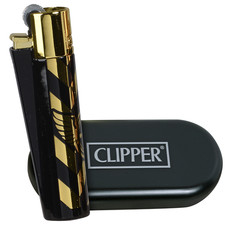 Clipper Metal Lighter - Refillable, Includes Case. Pilot Soul Butane Lighters picture