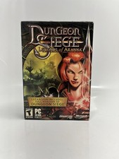 Dungeon Siege: Legends of Aranna PC Game CD-ROM 3 Set Disc W/ Manual & Box picture