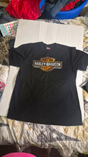 Harley-Davidson Men's T-Shirt Black Graphic Tee – Adventure Dover, OH – Size XL picture