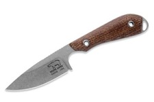 White River M1 Caper Hunting Knife Natural Burlap Micarta CPM S35VN Steel Blade picture