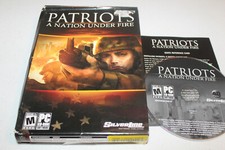 Patriots: A Nation Under Fire (PC 2007) Complete, Rated M 17+, SilverLine picture