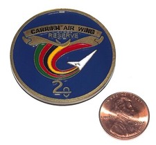 Challenge Coin - US Navy - Carrier Air Wing Reserve 20 - Command Master Chief - picture