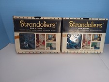 LOT of 2 Boxes  NOS Strandolier  Vintage Hippie Retro Curtain Door Beads 20' Ea. picture