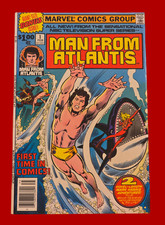 Man From Atlantis #1 1978 Marvel Comics Giant-Size Bonus Mark Harris picture