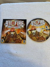 911 Fire Rescue PC Game Infogrames 2001 - DVD & INSTRUCTION BOOKLET ONLY picture