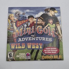 3D Ultra Mini Golf Adventures Wild West PC CD-ROM Sierra E-Everyone picture
