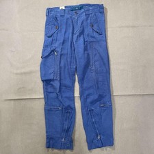 Vintage Ralph Lauren Men Pants 90S Parachute Linen Silk Old Limited Edition VHTF picture