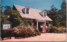c1950s Lookout Mountain Chattanooga TN Postcard ROCK CITY GARDENS Gift Shop View picture