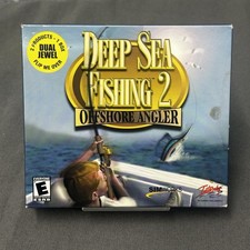Dual Jewel - Deep Sea Fishing 2 / Virtual Deep Sea Fishing PC CD ROM BRAND NEW picture