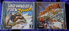 Retro PC Gaming Bundle: Ski Resort Tycoon/Snowboard Park Tycoon (Factory Sealed) picture