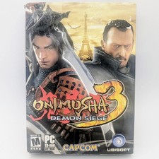 Onimusha 3 Demon Siege PC Video Game Complete CIB W/ Slip Cover Manual & 3 Discs picture