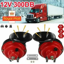 300DB 12V Electric Snail Horn Loud Raging Sound Air Car Truck Motorcycle 1PC picture