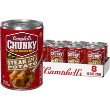Campbell’S Chunky Soup, Steak and Potato Soup, 16.3 Oz Can picture