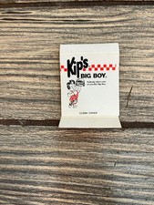 Kip's Big Boy Toronto 1974 Big Boy Character Diner Matchbook picture