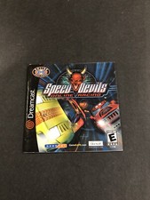 Speed devils online racing sega Dreamcast manual only picture