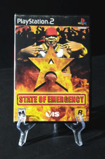 State of Emergency PS2 PlayStation 2 Black Label Edition Tested Working Good picture