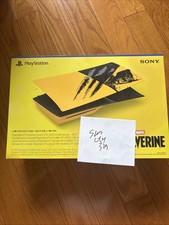 PS5 SLIM Console Cover Marvel’s Wolverine Battle Yellow Limited Edition Ship Now picture