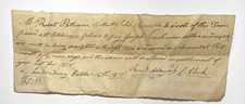 War of 1812 Draft Pay Document Revolutionary War New Hampshire Antique Sam Adams picture