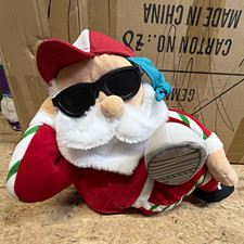 Gemmy Prototype Sample Animated Swirling Twirlers Santa Backspin picture