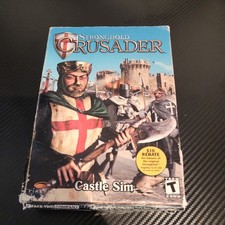 Stronghold: Crusader - PC - Strategy Game - Original Box, Castle sim picture