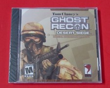 Tom Clancy's Ghost Recon Desert Siege New Sealed 2002 Ubisoft picture