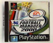 THE F.A. Premier LEAGUE Football Manager 2000 Playstation 1 2 3 PS1 PAL Complete picture