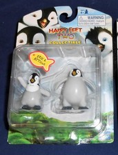 NOS New Unopened Licensed 2011 Happy Feet Two Erik & Atticus Figurines S96 picture