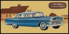 1955 Chevrolet 150, One Fifty Four Door Sedan NEW Sign: 18 x 36