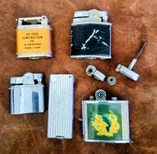 Lot Of Vintage Lighters Made In Japan And USA Hilton  picture