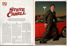 20 Questions: Steve Carell - 2005 print article w/pic picture