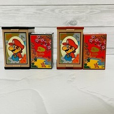 Club Nintendo Limited Super Mario Hanafuda Playing Cards Red & Back Set Unopened picture