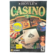 Hoyle Casino PC Game CDROM Costco Big Version Sierra Mac Windows 2000 95 98 Rare picture