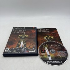 Legion Legend Of Excalibur Sony PlayStation 2 PS2 Complete w/ Manual CIB Tested picture