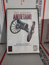 Sid Meier's Antietam PC Game 1999 W/ Game manual No Keycodes Good Used - #217 picture