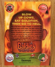 Baldies Panasonic PC - Video Game Print Ads Poster Promo Art 1996 picture