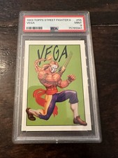 1993 Topps Street Fighter II #55 - Vega - PSA 9 picture