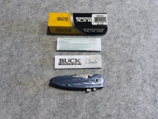 2009 Buck USA 292 0292BLS-B Blue Impulse Folding Pocket Knife New In Box picture